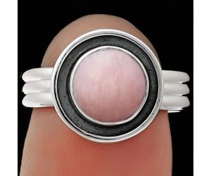 Natural Pink Opal - Australia Ring size-7 SDR178809 R-1468, 8x8 mm