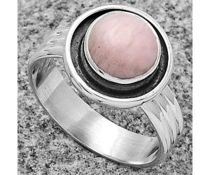 Natural Pink Opal - Australia Ring size-7 SDR178809 R-1468, 8x8 mm