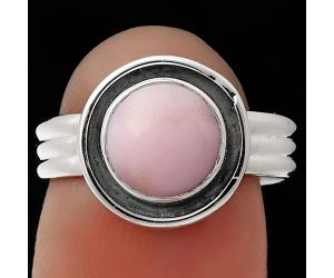 Natural Pink Opal - Australia Ring size-7 SDR178811 R-1468, 8x8 mm