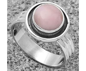 Natural Pink Opal - Australia Ring size-7 SDR178811 R-1468, 8x8 mm