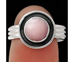 Natural Pink Opal - Australia Ring size-8 SDR178812 R-1468, 8x8 mm