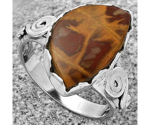 Natural Noreena Jasper Ring size-8 SDR178820 R-1315, 11x19 mm