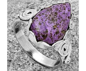 Natural Purpurite - South Africa Ring size-8 SDR178822 R-1315, 11x17 mm