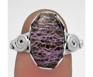 Natural Purpurite - South Africa Ring size-8 SDR178833 R-1315, 10x16 mm