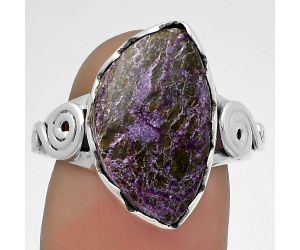 Natural Purpurite - South Africa Ring size-7 SDR178834 R-1315, 11x18 mm