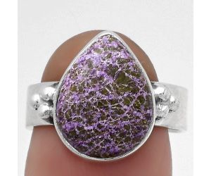 Natural Purpurite - South Africa Ring size-7 SDR179008 R-1715, 11x14 mm