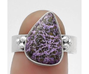 Natural Purpurite - South Africa Ring size-8 SDR179044 R-1715, 10x15 mm