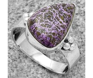 Natural Purpurite - South Africa Ring size-8 SDR179044 R-1715, 10x15 mm