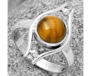 Natural Tiger Eye - Africa Ring size-9.5 SDR179068 R-1663, 9x9 mm
