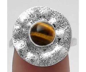 Natural Tiger Eye - Africa Ring size-7 SDR179123 R-1531, 7x7 mm