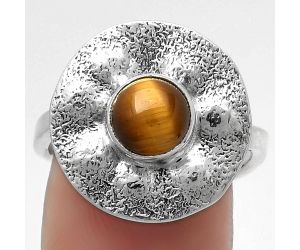 Natural Tiger Eye - Africa Ring size-8 SDR179131 R-1531, 7x7 mm