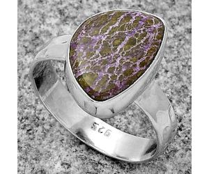 Natural Purpurite - South Africa Ring size-9 SDR179310 R-1001, 10x15 mm