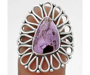 Natural Purpurite - South Africa Ring size-8.5 SDR179759 R-1527, 9x13 mm