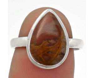 Natural Noreena Jasper Ring size-7.5 SDR179881 R-1007, 9x14 mm