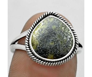 Dragon Blood Stone - South Africa Ring size-8 SDR180337 R-1010, 12x12 mm
