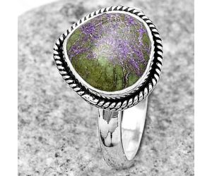 Natural Purpurite - South Africa Ring size-7.5 SDR180407 R-1009, 10x10 mm