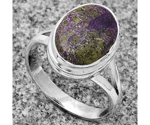 Natural Purpurite - South Africa Ring size-7 SDR181175 R-1008, 9x13 mm