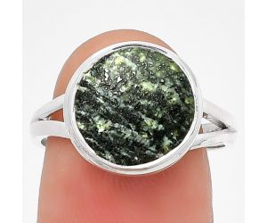 Natural Chrysotile Ring size-8 SDR181178 R-1008, 11x11 mm