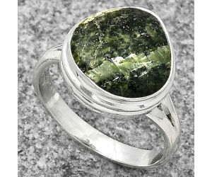 Natural Chrysotile Ring size-8 SDR181193 R-1008, 12x12 mm