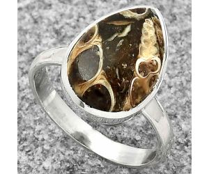 Natural Turtella Jasper - USA Ring size-8 SDR181326 R-1004, 11x16 mm