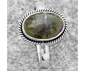 Natural Purpurite - South Africa Ring size-8 SDR181658 R-1009, 8x12 mm