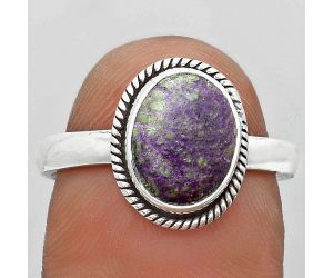 Natural Purpurite - South Africa Ring size-8 SDR181677 R-1009, 8x10 mm