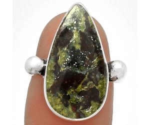 Dragon Blood Stone - South Africa Ring size-7 SDR182793 R-1715, 12x21 mm