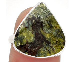 Dragon Blood Stone - South Africa Ring size-7.5 SDR182868 R-1001, 17x18 mm