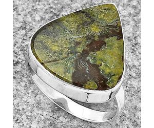 Dragon Blood Stone - South Africa Ring size-8 SDR182921 R-1001, 17x18 mm
