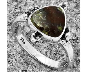 Dragon Blood Stone - South Africa Ring size-7 SDR183342 R-1127, 9x9 mm