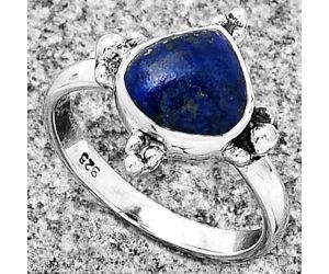 Natural Lapis Lazuli - Afghanistan Ring size-7 SDR183353 R-1127, 9x9 mm