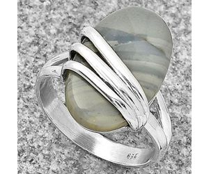 Natural Picasso Jasper Ring size-8.5 SDR183709 R-1444, 12x20 mm