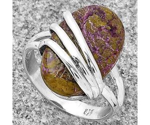 Natural Purpurite - South Africa Ring size-8.5 SDR183727 R-1444, 12x19 mm