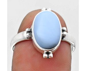 Natural Owyhee Opal Ring size-8.5 SDR184038 R-1127, 8x13 mm