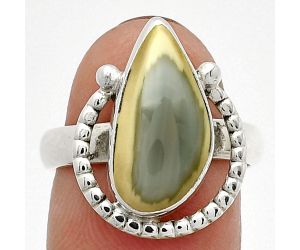 Natural Imperial Jasper - Mexico Ring size-7 SDR184348 R-1518, 8x16 mm