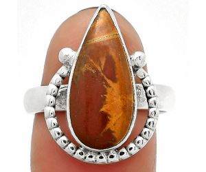 Natural Noreena Jasper Ring size-8 SDR184350 R-1518, 9x19 mm