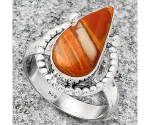 Natural Noreena Jasper Ring size-7.5 SDR184356 R-1518, 9x17 mm