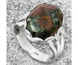 Natural Russian Eudialyte Ring size-9 SDR184397 R-1338, 13x18 mm