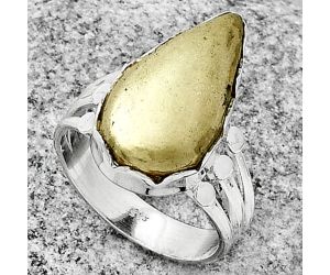 Apache Gold Healer's Gold - Arizona Ring size-9 SDR184404 R-1338, 11x21 mm