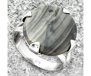 Natural Picasso Jasper Ring size-7 SDR184495 R-1305, 16x16 mm