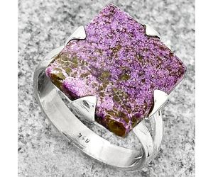 Natural Purpurite - South Africa Ring size-7.5 SDR184524 R-1305, 14x14 mm