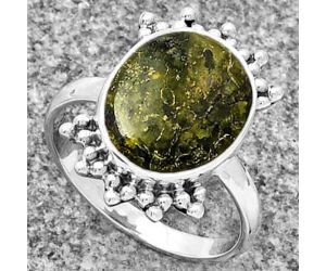 Dragon Blood Stone - South Africa Ring size-9 SDR185198 R-1223, 12x14 mm