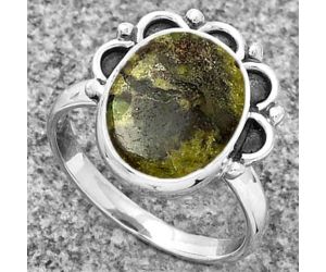 Dragon Blood Stone - South Africa Ring size-8 SDR185229 R-1216, 11x13 mm