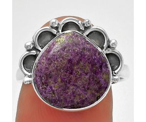 Natural Purpurite - South Africa Ring size-8 SDR185233 R-1216, 13x13 mm