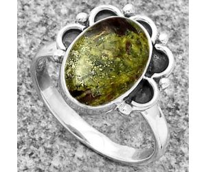Dragon Blood Stone - South Africa Ring size-8 SDR185248 R-1216, 9x13 mm