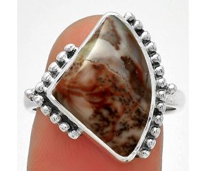 Natural Cherry Creek Ring size-8.5 SDR185269 R-1091, 13x18 mm