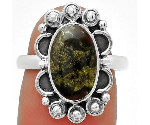Dragon Blood Stone - South Africa Ring size-7 SDR185353 R-1207, 8x13 mm