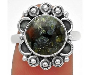 Dragon Blood Stone - South Africa Ring size-7 SDR185368 R-1207, 11x11 mm