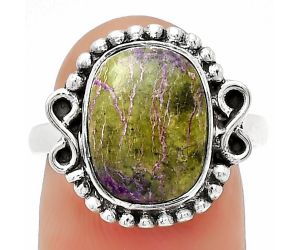 Natural Purpurite - South Africa Ring size-7 SDR185415 R-1120, 10x13 mm