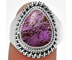 Natural Purpurite - South Africa Ring size-8.5 SDR185638 R-1279, 11x13 mm